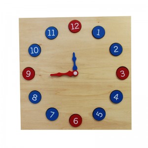 Time Learning Aids Material Simple Clock