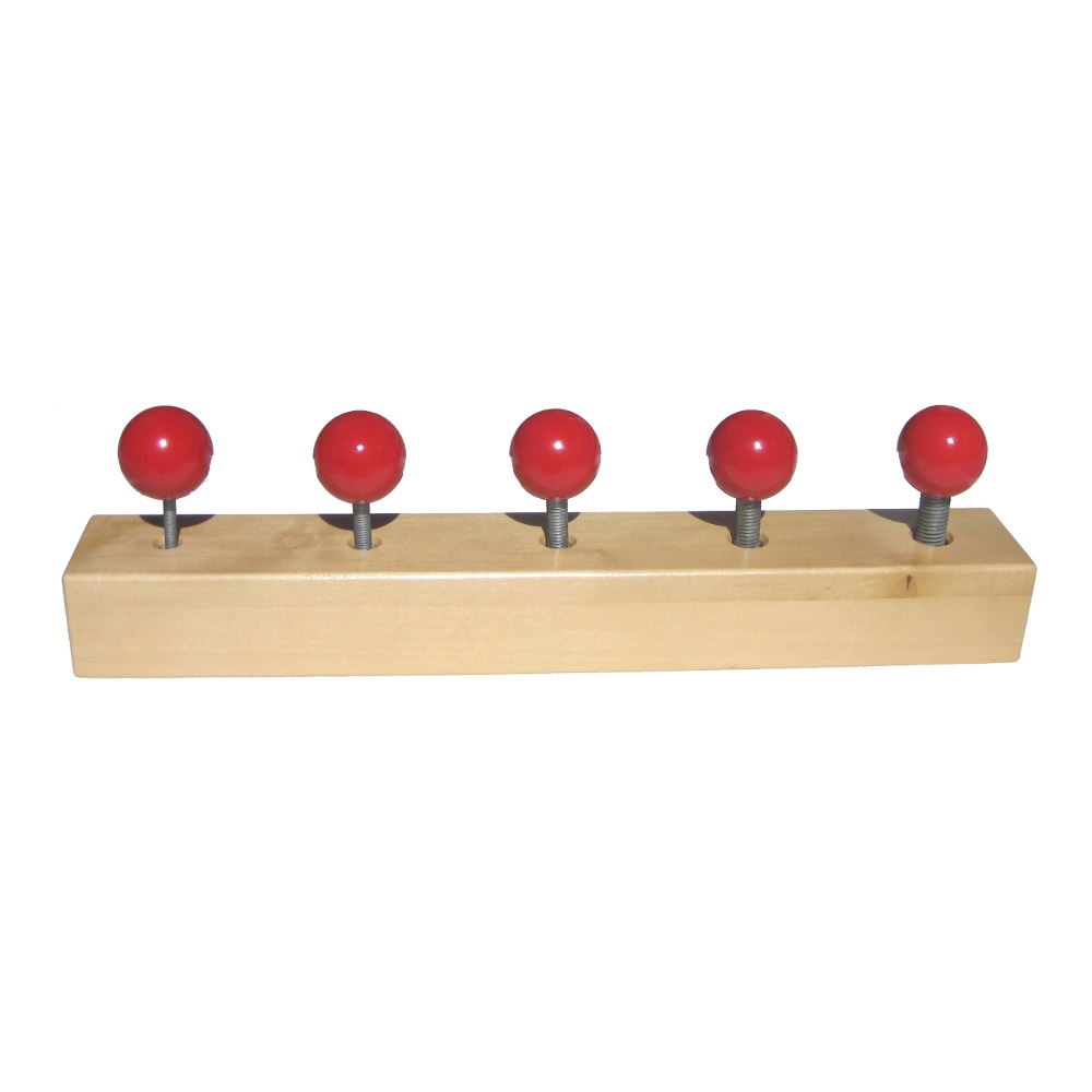 Sensorial Montessori aids Nuts and Bolts Set B Featured Image