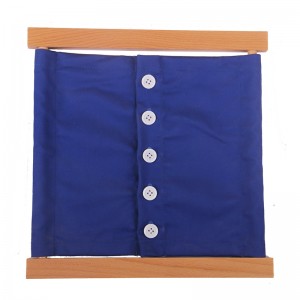 Buttoning Frame With Small Buttons