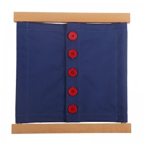 Buttoning Frame With Large Buttons
