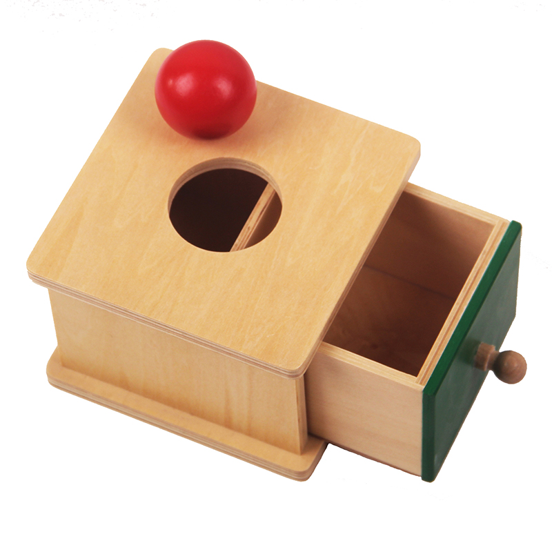 Best Price for Wood Toy - Toddler Imbucare Box with Ball – Bst