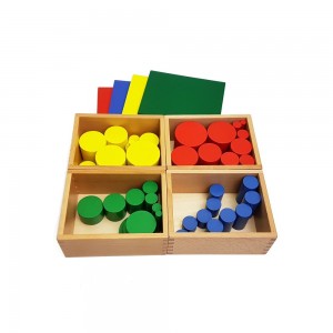 Montessori Basic Material Knobless Cylinder
