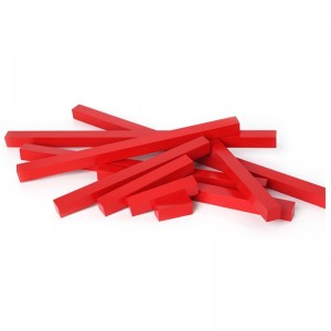 Wooden Montessori Mathematic Toys Red Rods