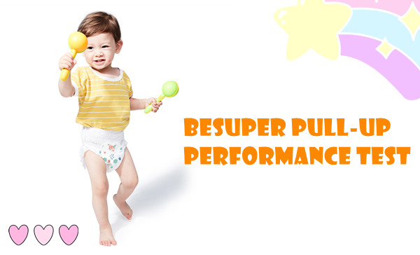 Mayeso a Besuper Fantastic Pull-up Diaper Performance