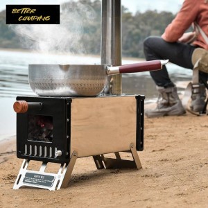 BC Outdoor Portable Tent Stove With Chimney