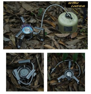 Better camping “Cynical” series  split outdoor gas stove