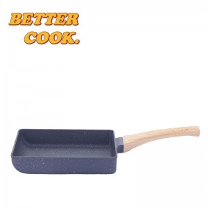 ODM Mini Omelette Pan Manufacturer - BC Non Stick Frying Pan PFOA Free Maifan Stone Coating – Better