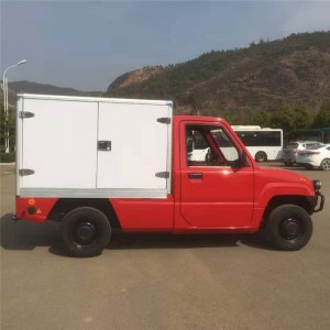 China OEM China EEC Approval 4 Wheel Electric Food Truck with Refrigerated Box