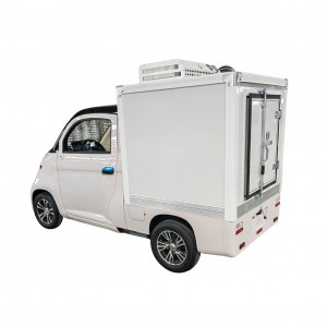Zems MOQ EEC L6e elektriskajam transportlīdzeklim bez vadītāja apliecības Ķīnas elektriskās kravas automašīnas mazam pikapa kravas mini furgonam