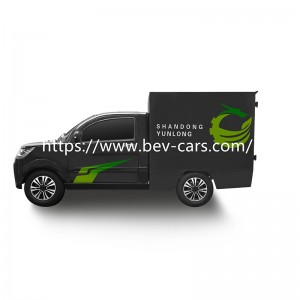 IOS Certificate 2 Seater Battery Power Drive Electric Cargo Truck