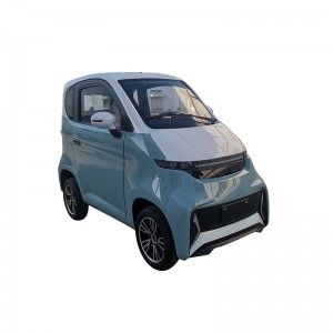 Wholesale OEM Blue Four Wheel 4 Passenger Urban Small Electric Car with Disc Brake