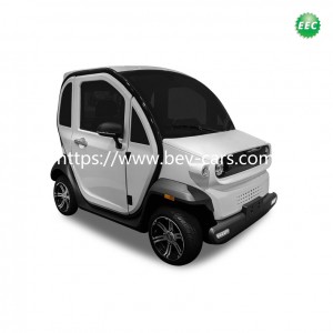 រោងចក្រផ្គត់ផ្គង់រថយន្តអគ្គិសនីរបស់ប្រទេសចិន EEC ថ្មីបួនកង់ពីរកៅអីលីចូមអគ្គិសនី Ccar នៅឆ្នាំ 2023 មនុស្សពេញវ័យបើកបររថយន្ត Coc Electric Mini Car