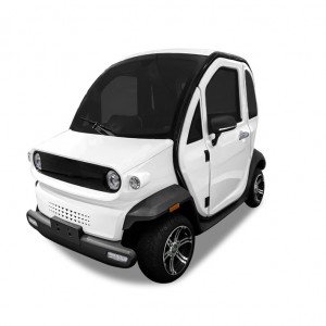 Kargeh Pêşkêşkirina Otomobîla Elektrîkî ya Chinaînê EEC-ya Nû ya Çar Wheel Du Kursiyê Pîlê Lîtiumê Ccara Elektrîkî di sala 2023-an de ajotina mezinan Coc Electric Mini Car