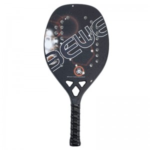 Pbg Tennis Center Company –  BEWE BTR-4009 FONO 3K Carbon Beach Tennis Racket  – BEWE