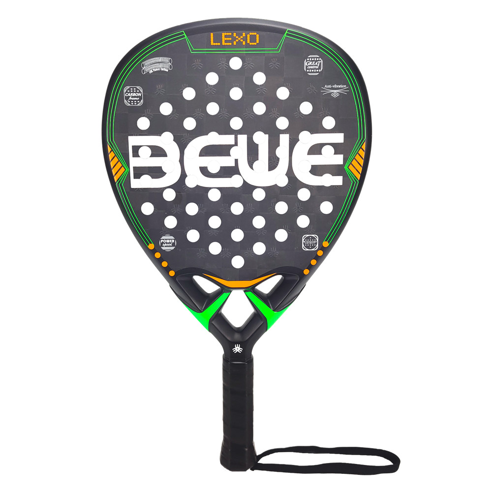 China Padel Tennis Racket Factories –  BEWE BTR-4026 LEXO 18K Carbon Padel Racket  – BEWE