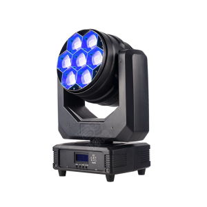 7*40w 4in1 wash zoom beam moving head light