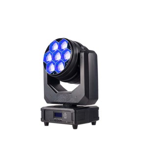 7x40W Zoom Wash Mini LED Moving Head Light