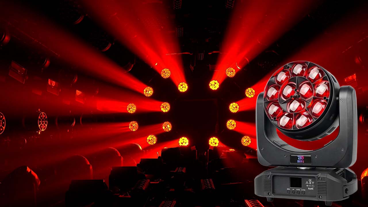 The Versatility of Wash Moving Head Lights