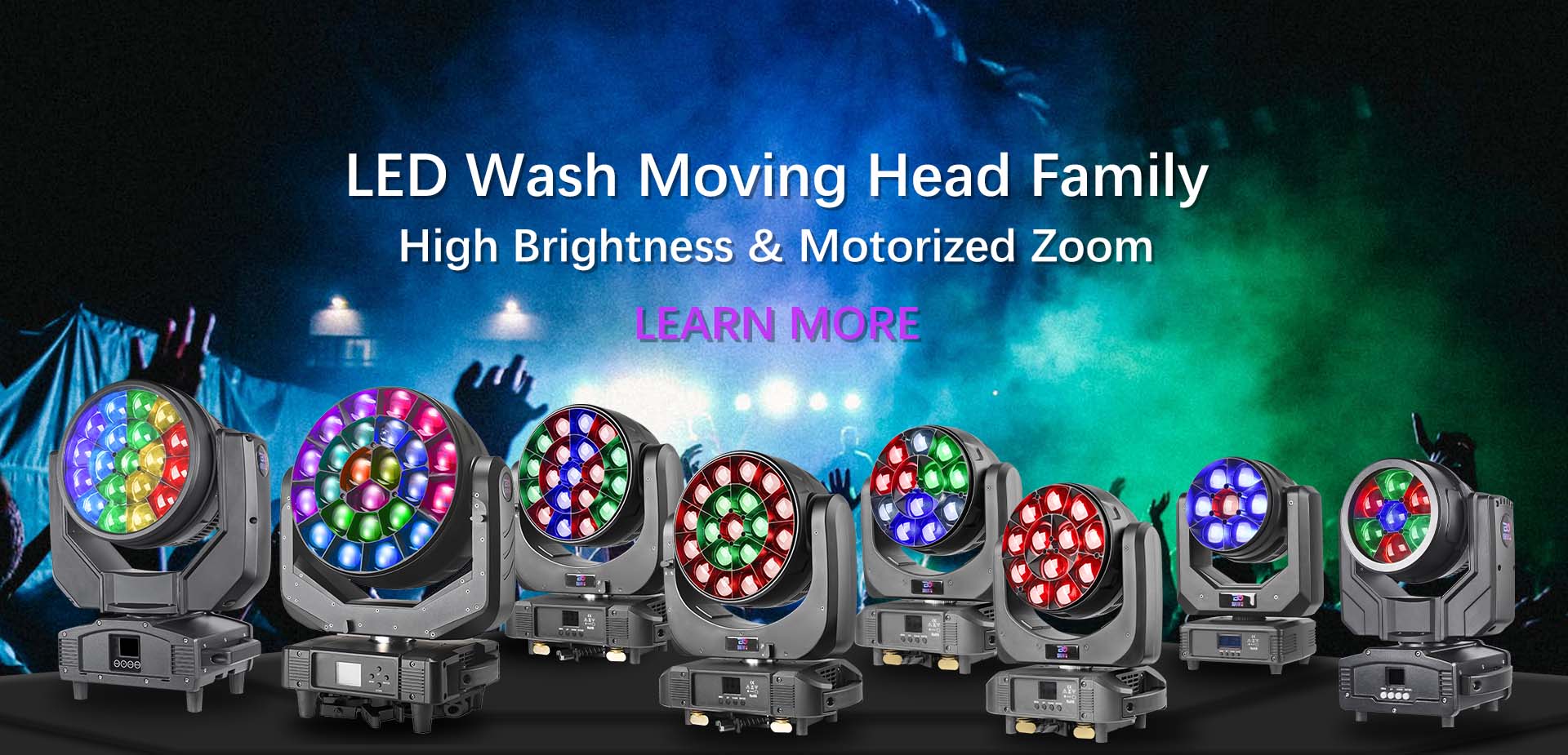 LED Par Can Lights – Battery Powered – Professional Party Rentals