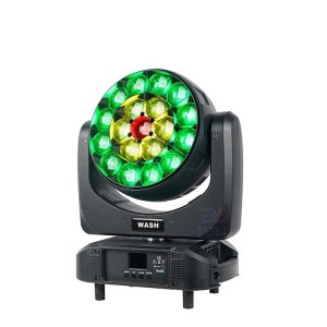 19x20W LED Moving Head Wash Zoom with Ring Control