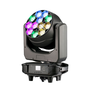 best selling stage led lights rgbw 12*40w 4in1 led zoom wash effect beam moving-head lights+dmx control for event lighting