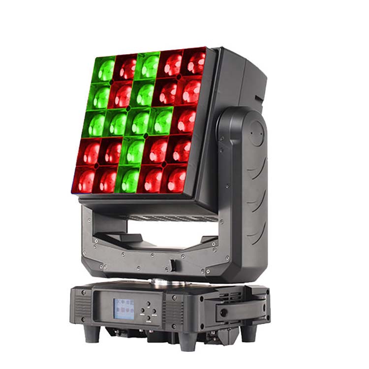 China Wholesale Stage Wash Light Suppliers –  25X40W Pixel Control 25 Eyes RGBW Led Matrix Moving Head Light –  Beyond detail pictures