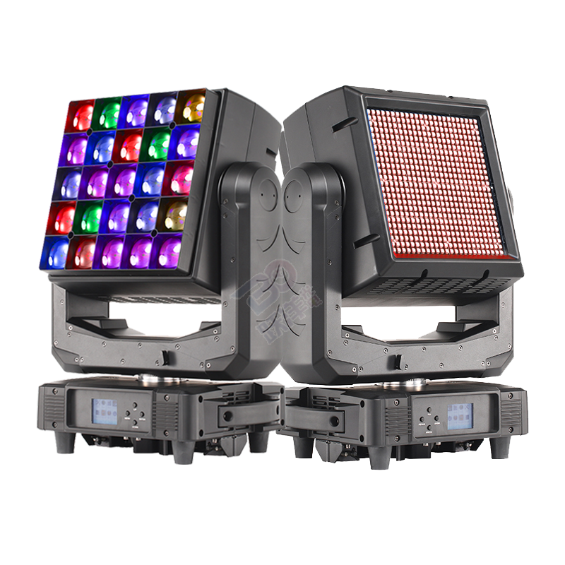 Stage With Lights Suppliers –  25x40W Magic Panel Matrix zoom moving head has double face and strobe light –  Beyond