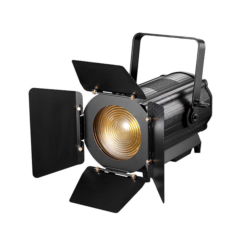 Stage theater church 200w manual zoom led fresnel light projector studio strobe led stage video light Featured Image