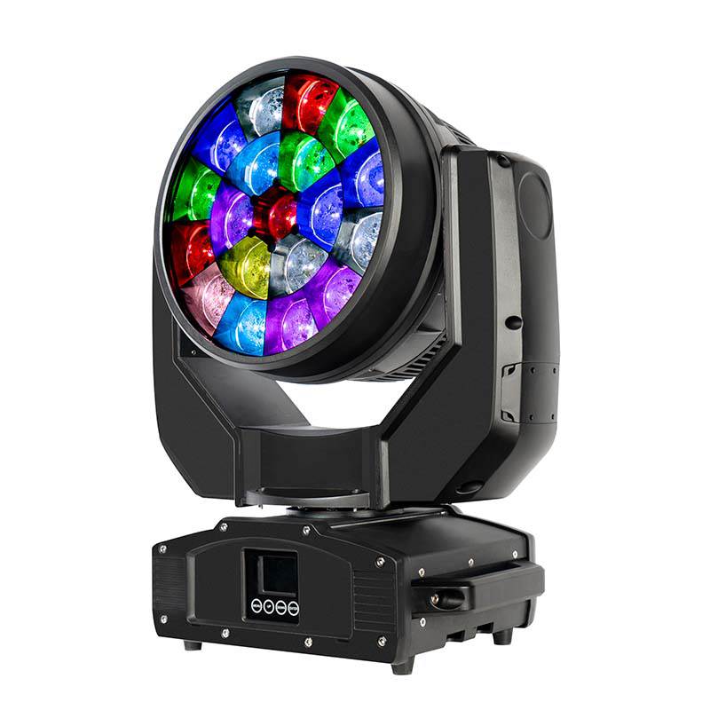 IP65 19x40W RGBW Led Beam Zoom Moving Head Wash with Pixel Control