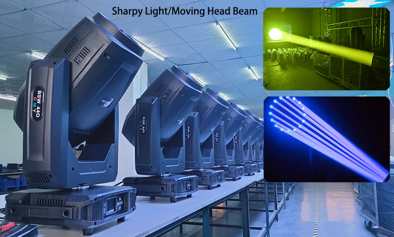 What is a Sharpy Light/Moving Head Beam ?