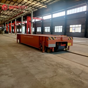 Metallurgical Industry Heavy Cargo  Handling 10T Electric Rail Transfer Cart