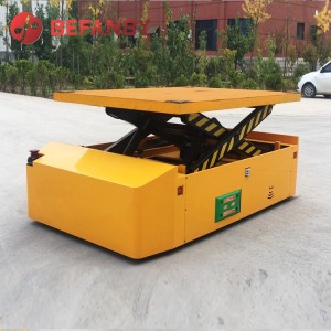 OEM Customized Manufacturer Direct Cable Drum Operated Railway Flat Trolley on Rails