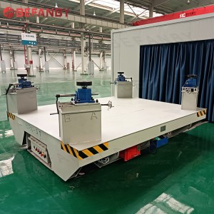 China Manufacturer Motorized Electric Driven Rail Transfer Trolley
