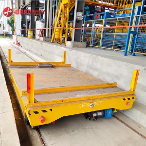 Industry Use Electric 30T Material Handling Rail Transfer Cart