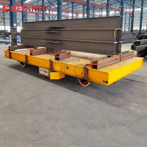 Industry Use Electric 30T Material Handling Rail Transfer Cart