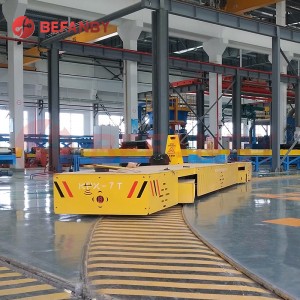 Factory Free sample 30ton Omnidirectional Inplant Transfer Heavy Duty Electric Die Cart