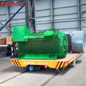 2023 Good Quality Large Table Electric Steel Pipe Transfer Cart