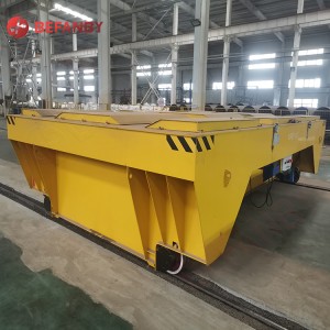 Factory Heavy Duty 40T Pipe Transportation Cart Transfer Carriage