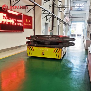 Battery 15T Automatic Trackless Transfer Cart