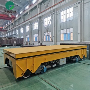 Battery 35 Ton Hydraulic Lifting Rail Transfer Trolley
