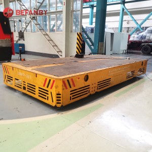 Factory supplied 15T Battery Power Trackless Transfer Heavy Load Cart