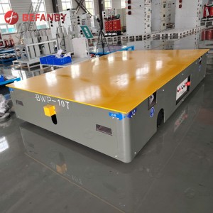 10T automatic machinery factory trackless transfer cart