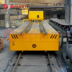 Annealing Furnace 25 Ton Electric Rail Transfer Cart