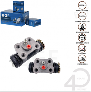 BGF REAR LEFT DRUM BRAKE WHEEL CYLINDER W/ BLEEDER FOR MITSUBISHI CANTER FUSO PS125 PS135 FE447,FE657,FE659 7.2T,7.7T,8T 1996- MC889604
