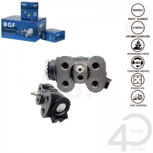 BGF REAR LEFT DRUM BRAKE WHEEL CYLINDER W/ BLEEDER FOR MITSUBISHI CANTER FUSO PS125 PS135 PS136 2015- MX927086