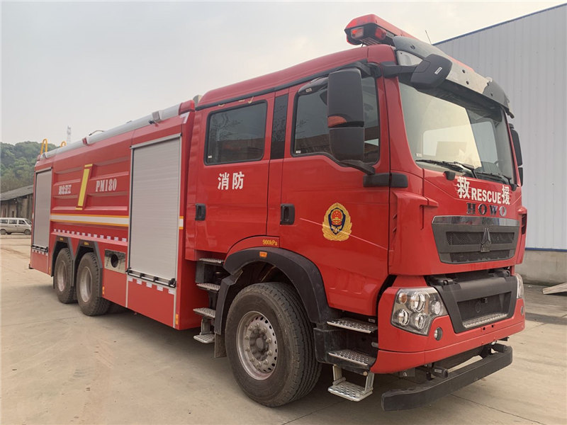 Good Quality Foam And Powder Fire Truck - 18ton HOWO Brand New Water Foam Fire Truck – Bohui
