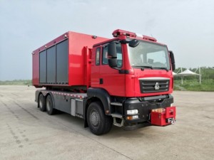 Howo Self Loading Equipment Fire Truck Preferential Fire Force Vehicle Factory  at Low Prices