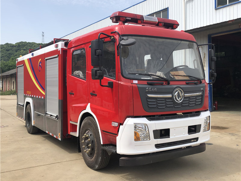 4×2 Dongfeng 6tons Water Left Right Hand Drive Emergency Rescue Fire Fighting Trucks Featured Image