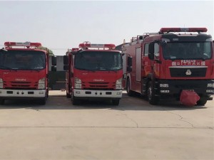 Factory Customized ISUZU 3.5ton Water Foam Fire Fighting Truck