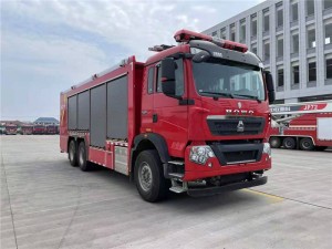Customized Bulk Orders of Howo Chassis Diesel Fire Fighting Truck With Rescue Equipment  Fire Truck